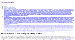 Desktop Screenshot of pastorsstudy.net