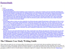 Tablet Screenshot of pastorsstudy.net